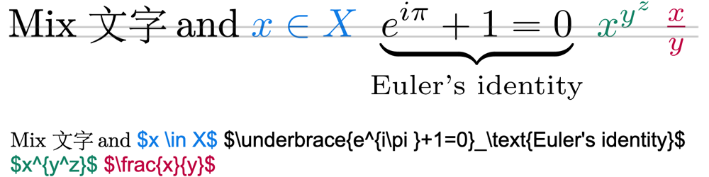 Seamless Inline Math