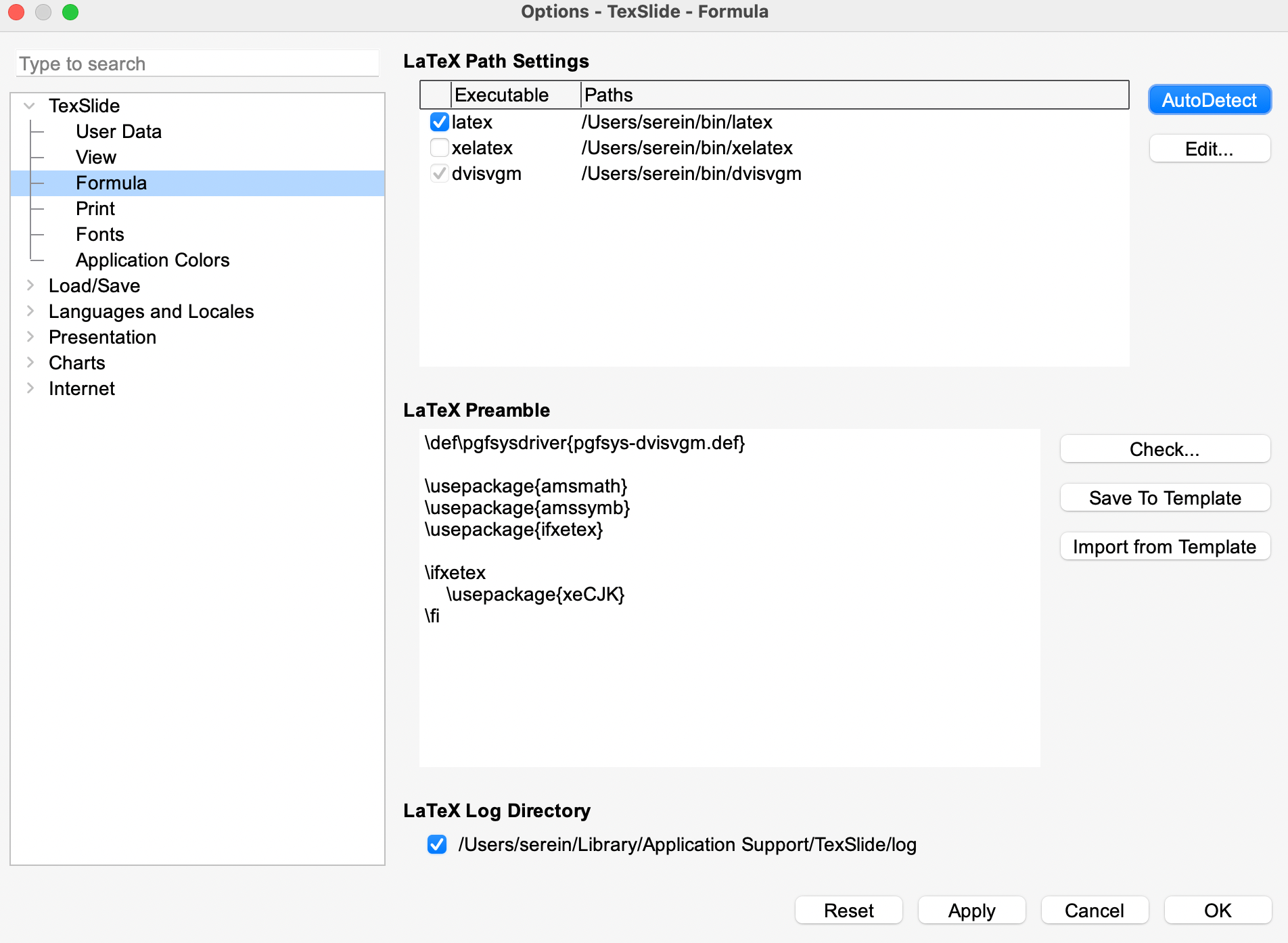 LaTex Path Setting