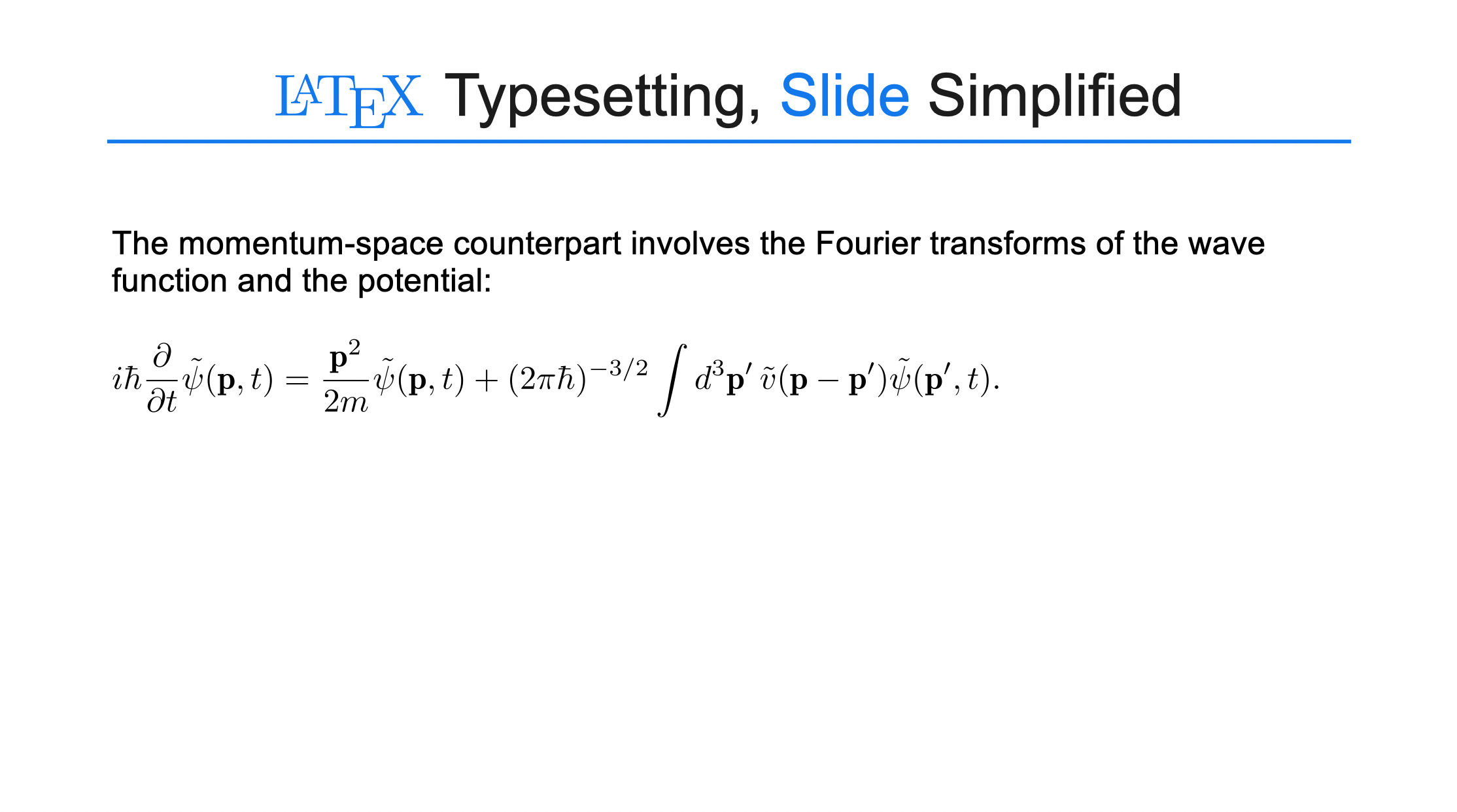Insert Formula Display
